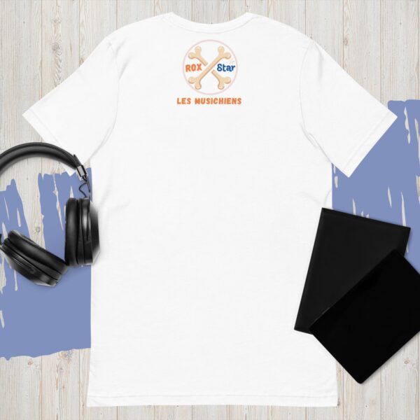 t shirt unisexe le musichien
