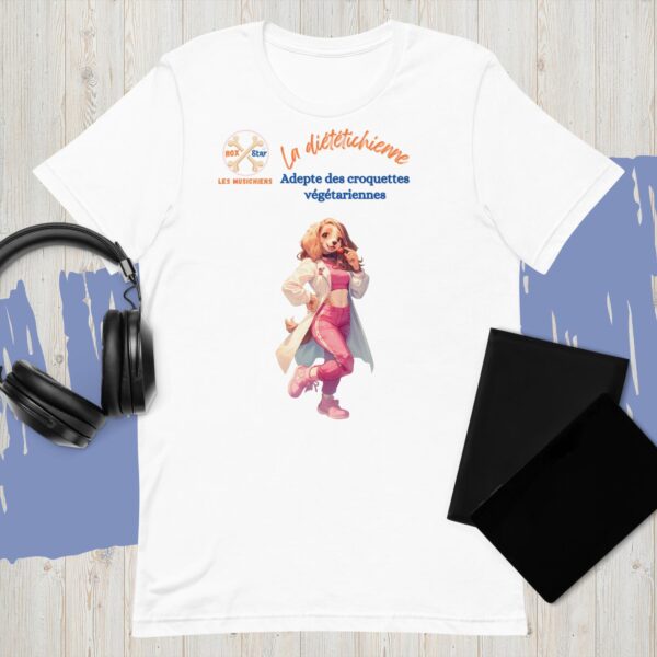 t shirt unisexe la diététichienne