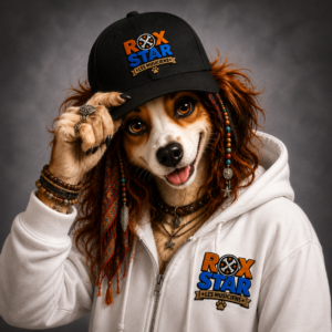 casquette de baseball rox star