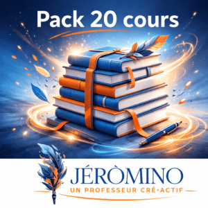 🌊 pack 20 cours particuliers