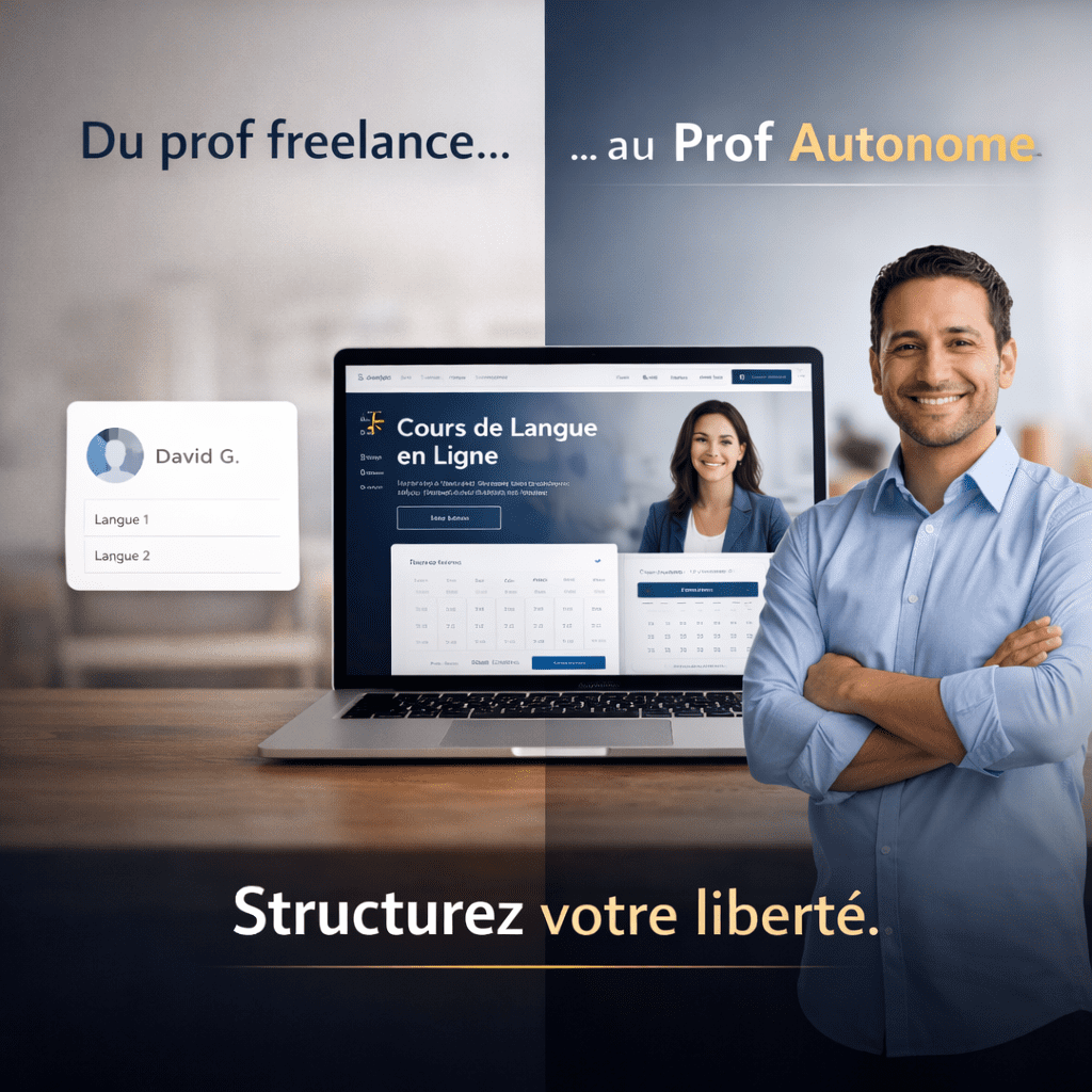 Le Prof Autonome : passer d'une présence dispersée à un site professionnel autonome