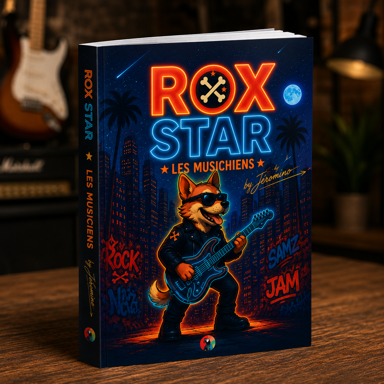 Mockup du livre Rox Star