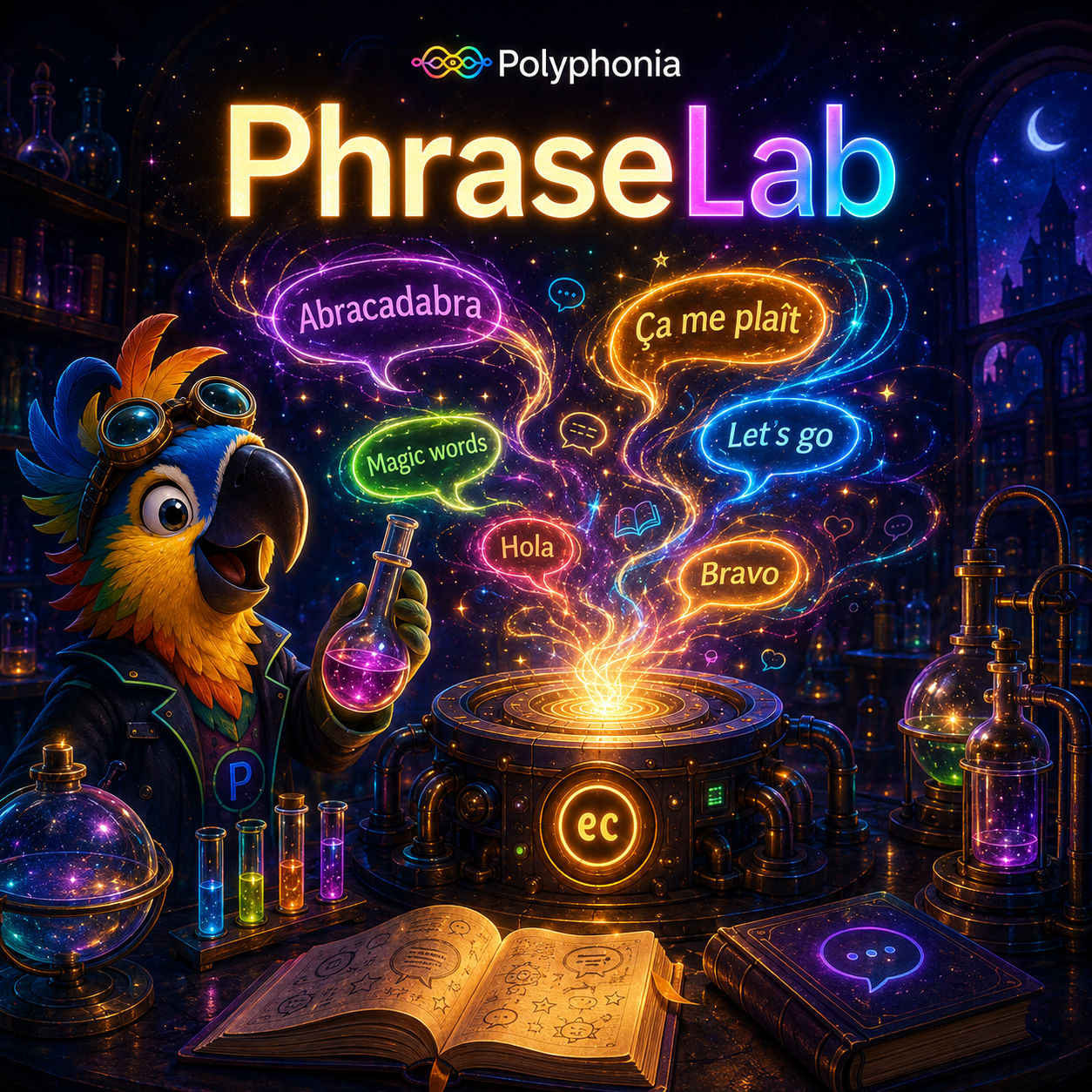 PhraseLab - module expressions et idiomes Polyphonia